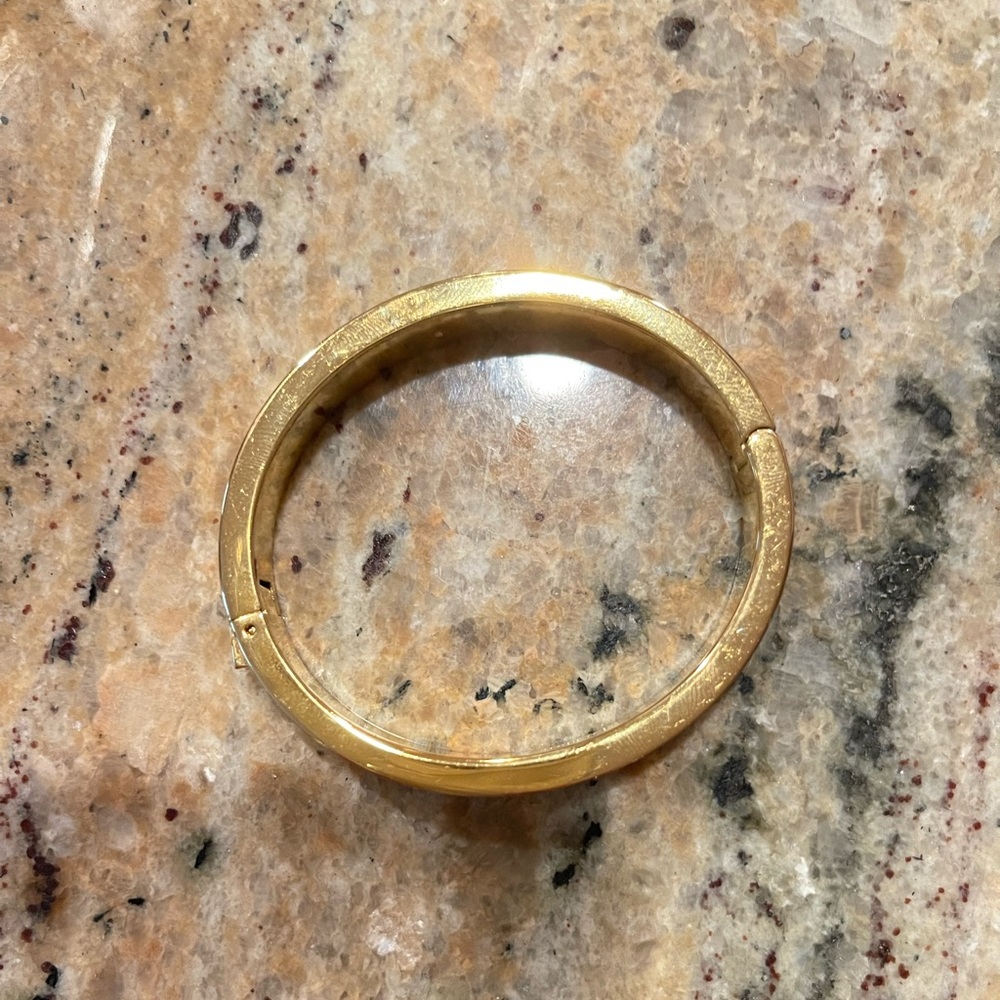 JCrew Gold Hinge Bracelet